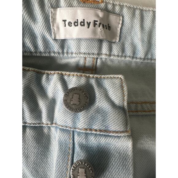 Teddy Fresh Doodle Jeans NWT Sz 26 denim colorful trendy jeans - Picture 9 of 11